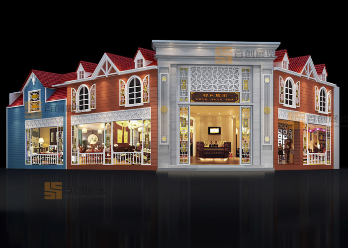 祥利深圳 家具房產展臺設計(圖1)