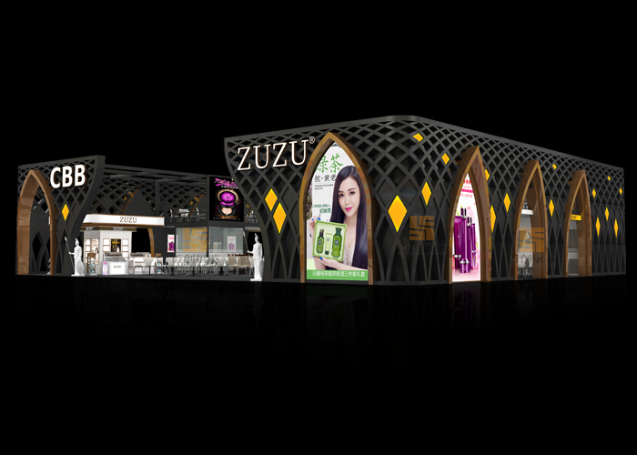 CBB 美博會展位展會設計(圖1)