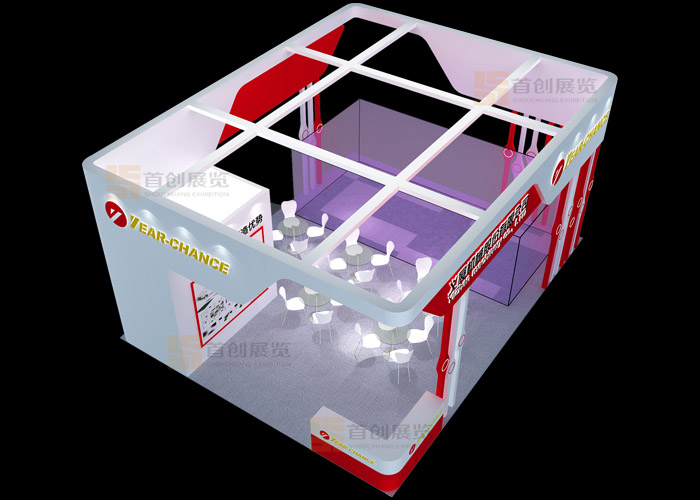 義展機械 展臺展位設計(圖2)