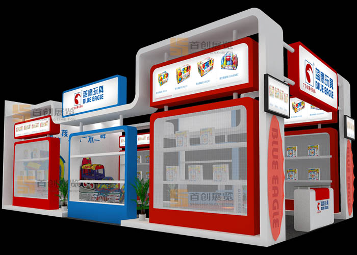 藍(lán)鷹 嬰童玩具會展設(shè)計(圖2)