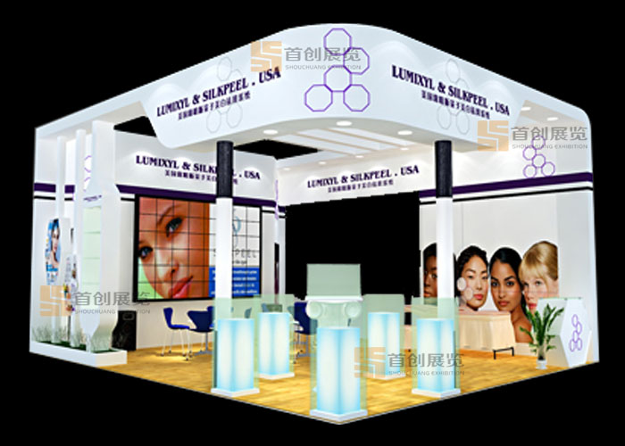 廣偉確 美容婚慶展會裝修設計(圖1)