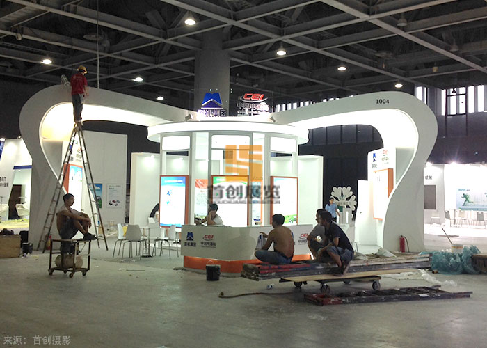 國機集團 建材展覽搭建設計(圖1)