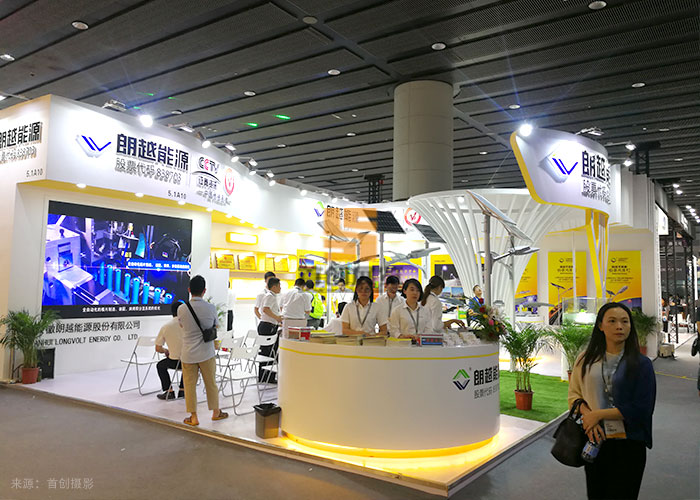 朗越能源 - 照明展覽設計搭建方案(圖1)