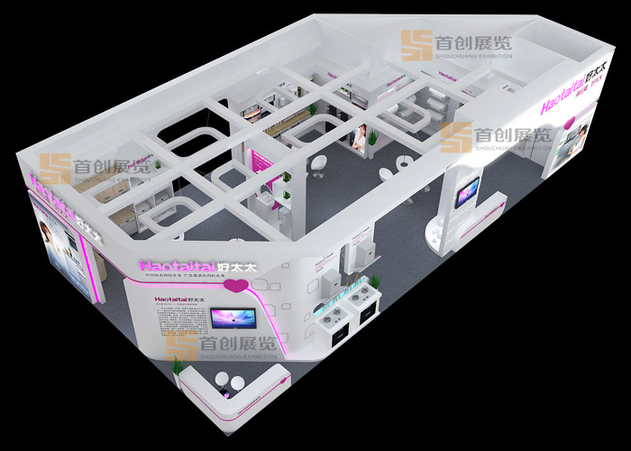 好太太 電子家電展覽設計(圖3)